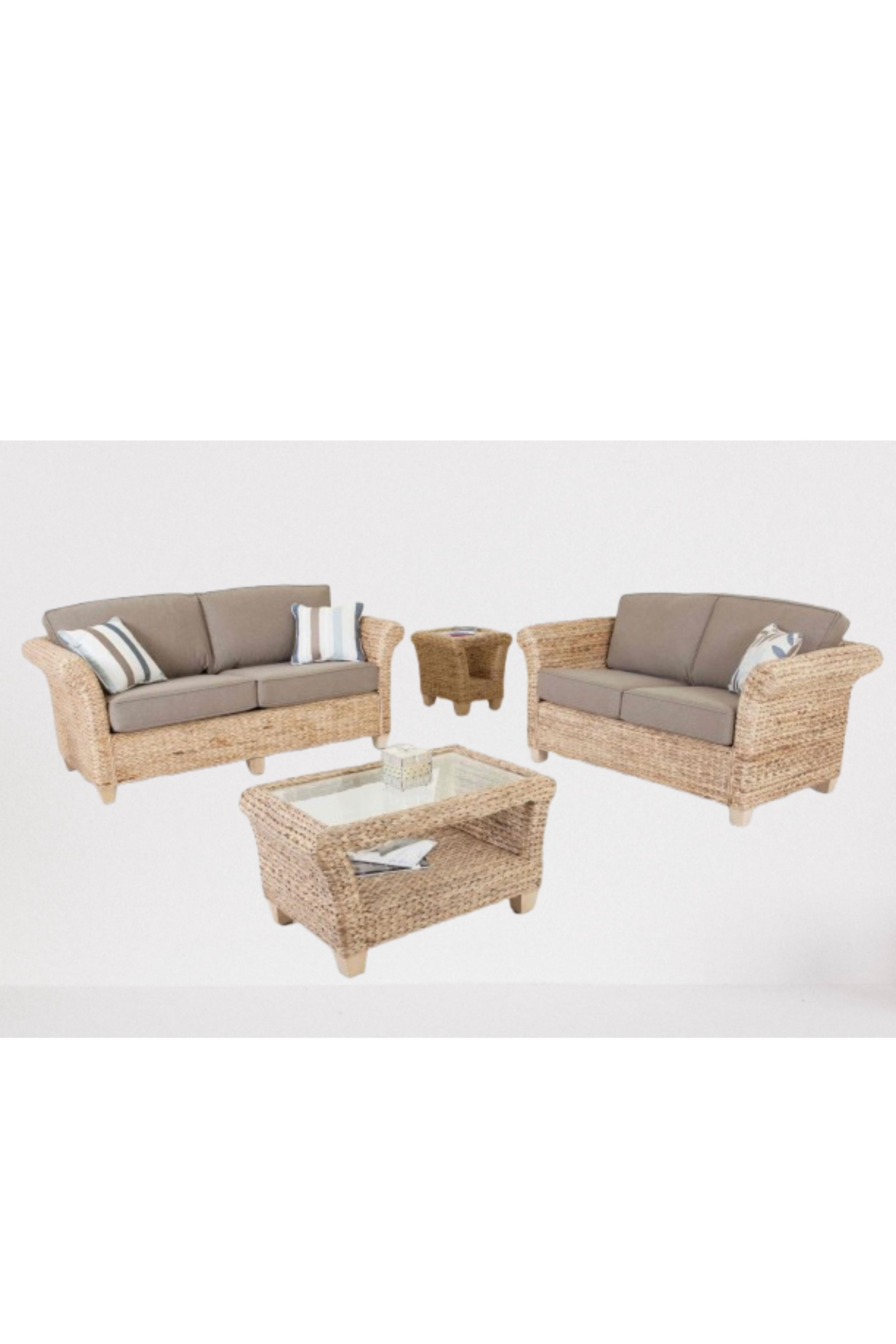 Cane sofa set