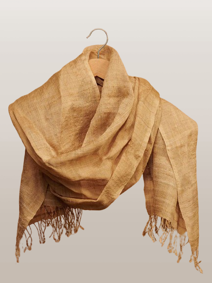 Handwoven Muga Silk  Scraf