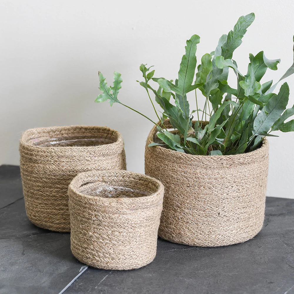 Jute Flower Pot